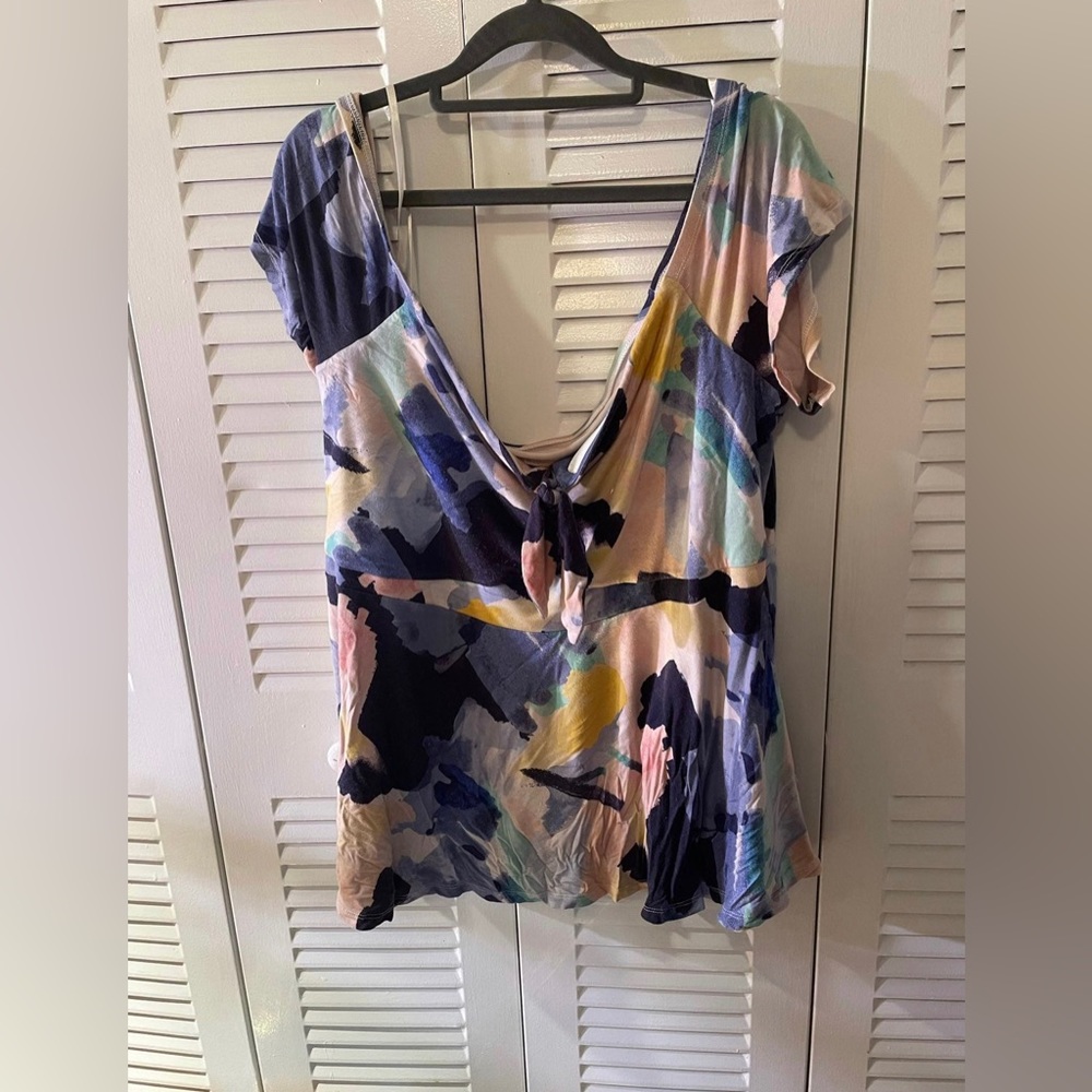 Torrid Plus Size keyhole blouse